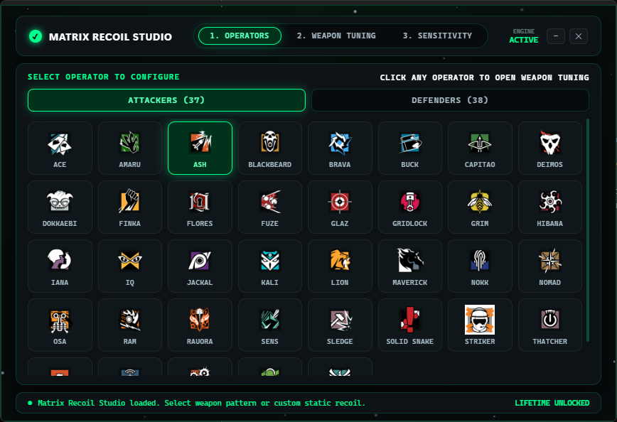 Matrix Antirecoil Tool Preview